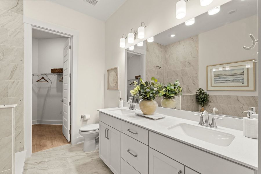 Furnished interior view inside a new home in Long Bay Golf Club, Longs (Image 17).