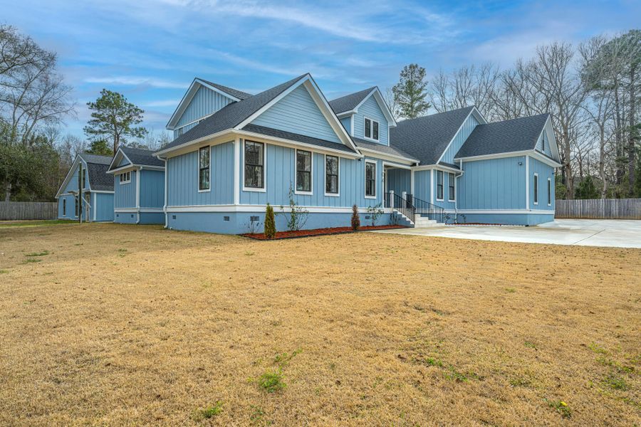 Exterior details and patio area of a home in , Ladson (Image 4). Exterior details and patio area of a home in , Ladson (Image 4).