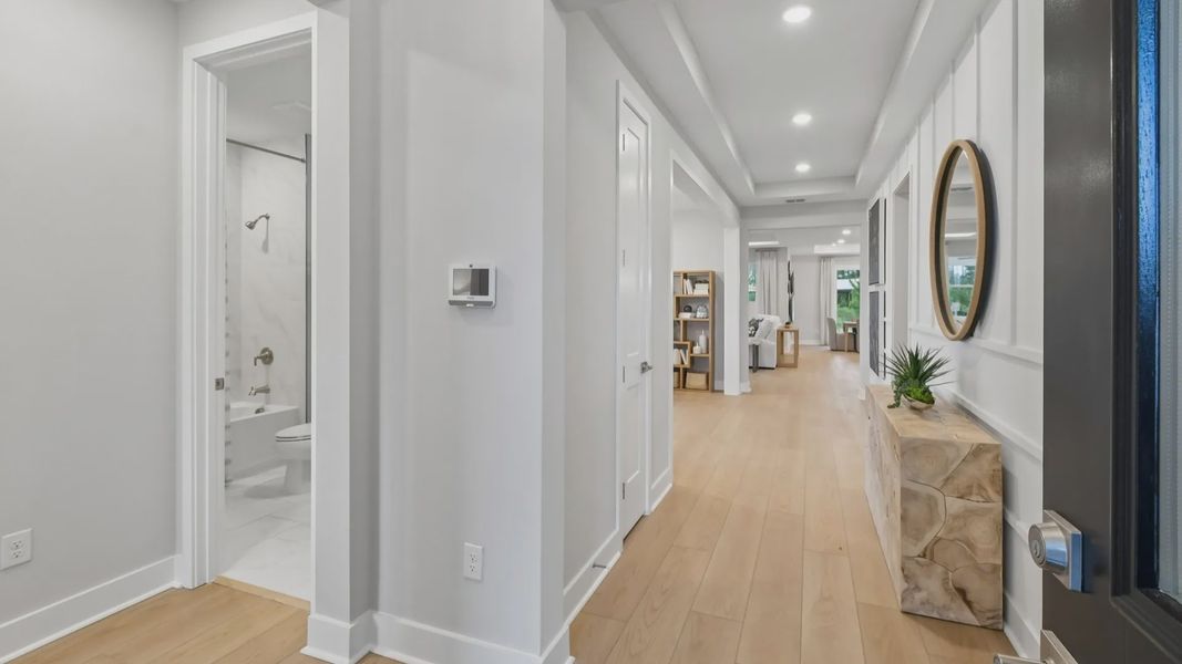 Furnished interior view inside a new home in Ardisia Park, New Smyrna Beach (Image 8).