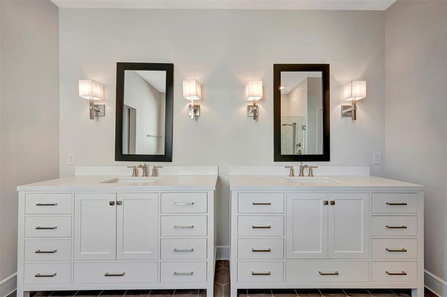 Furnished interior view inside a new home in Timberbrook, Justin (Image 8).