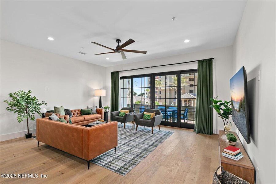 Furnished interior view inside a new home in , Jacksonville Beach (Image 10). Furnished interior view inside a new home in , Jacksonville Beach (Image 10).