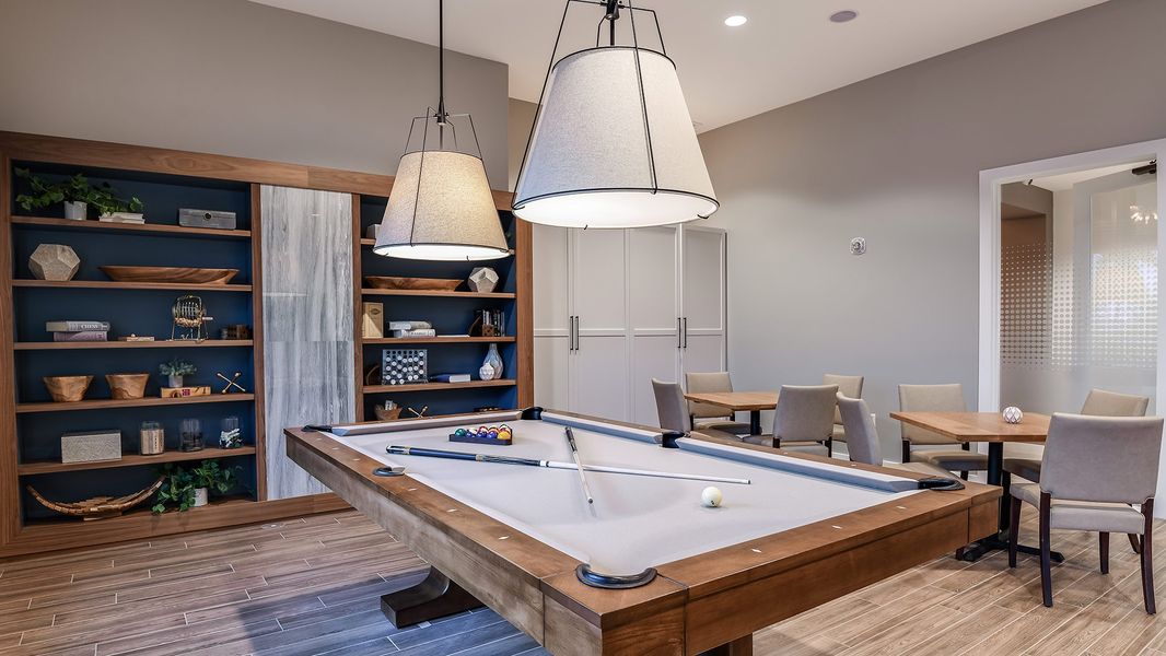 Furnished interior view inside a new home in Esplanade at Wiregrass Ranch, Wesley Chapel (Image 13).