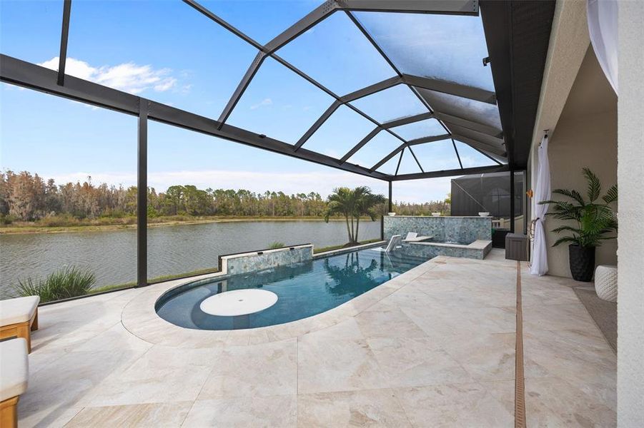 Exterior details and patio area of a home in , Wesley Chapel (Image 36). Exterior details and patio area of a home in , Wesley Chapel (Image 36).