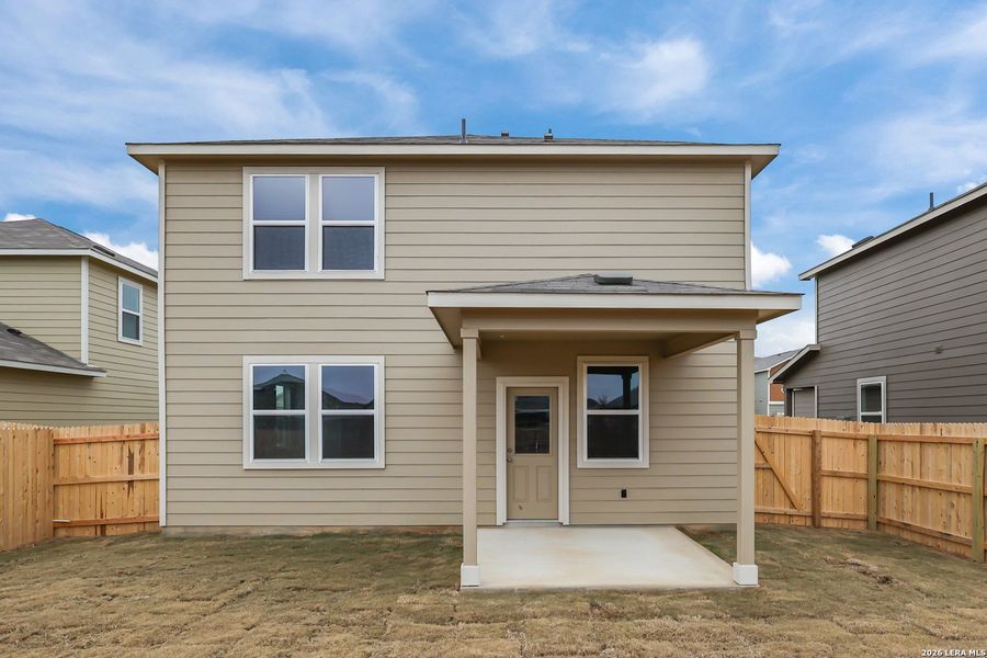 Exterior details and patio area of a home in Millican Grove, San Antonio (Image 3). Exterior details and patio area of a home in Millican Grove, San Antonio (Image 3).