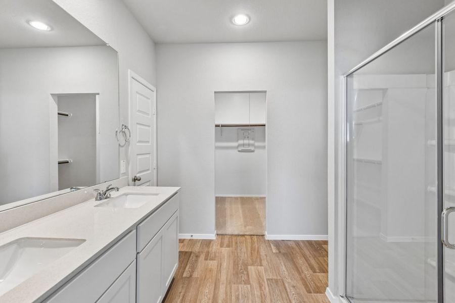 Furnished interior view inside a new home in Colony at Pinehurst, Pinehurst (Image 6).