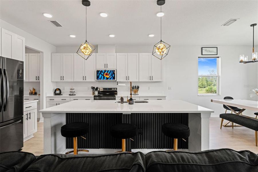 Furnished interior view inside a new home in , Wesley Chapel (Image 35).