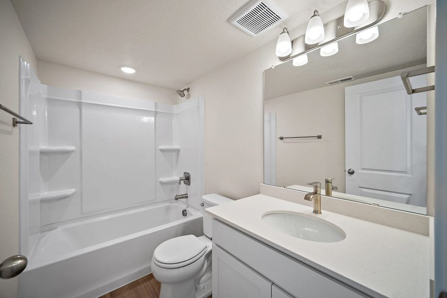 Furnished interior view inside a new home in Aspen Ranch, Fountain (Image 12).