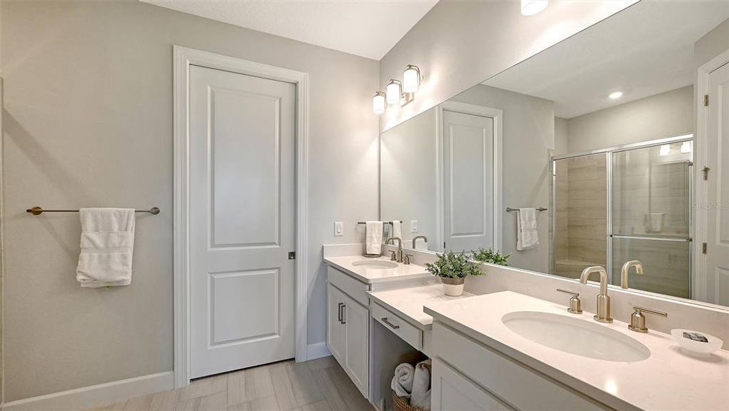 Furnished interior view inside a new home in , Bradenton (Image 34).