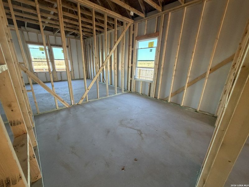 In-progress construction of a new home in The Wilder, Adkins, TX (Image 16).