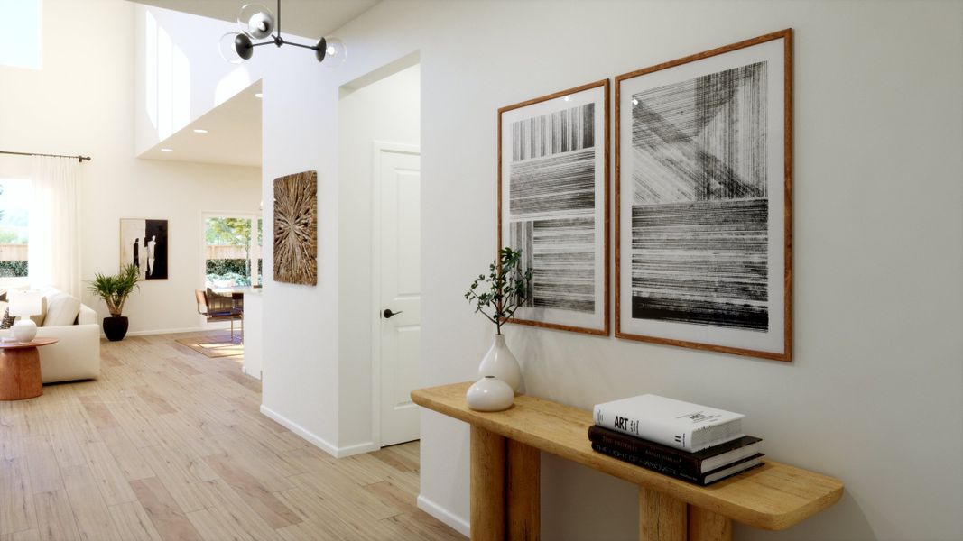 Furnished interior view inside a new home in The Estates Collection at Talon Pointe, Thornton (Image 5).