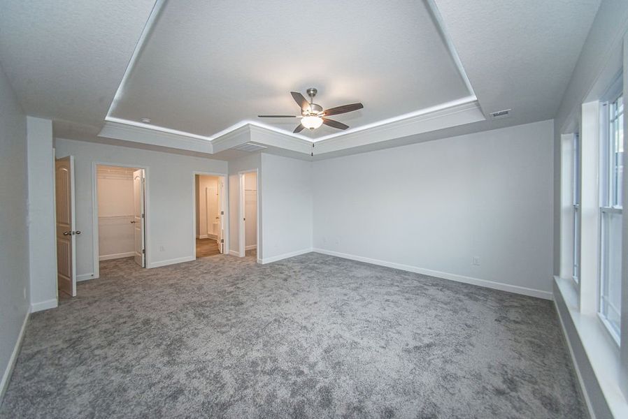 Representative unfurnished interior of a home built from the Arcadimont by Enchanted Homes in Lonesome Dove, San Antonio (Image 24).