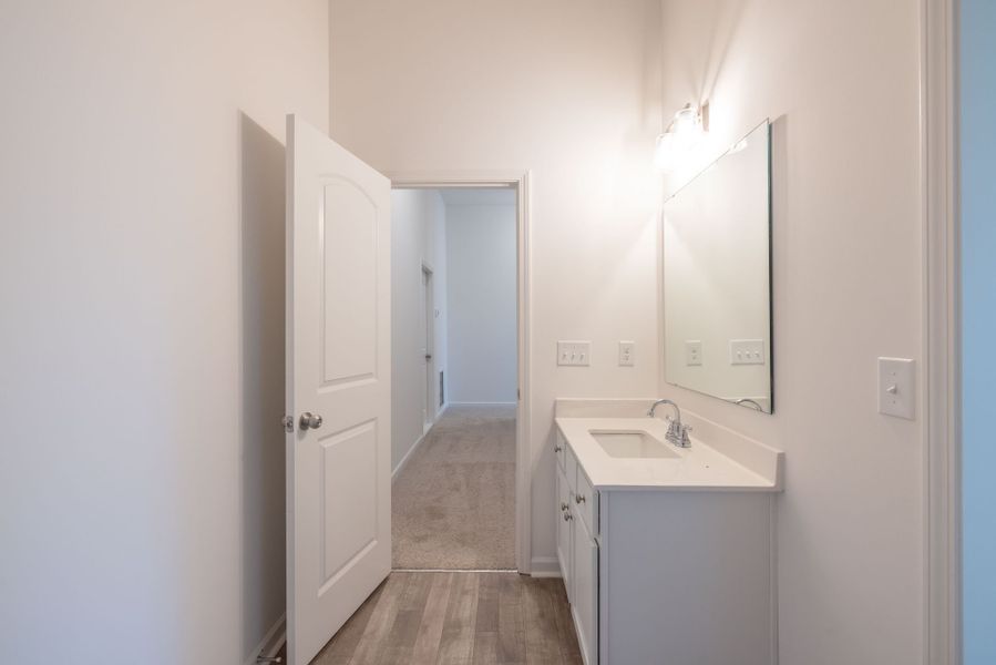 Furnished interior view inside a new home in Grandview, Albemarle (Image 12).