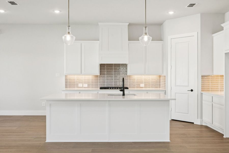 Furnished interior view inside a new home in Painted Tree Lakeside, McKinney (Image 16).