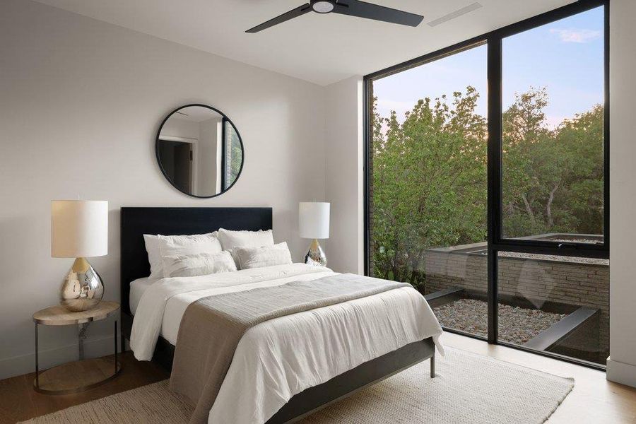Furnished interior view inside a new home in , Austin (Image 11). Furnished interior view inside a new home in , Austin (Image 11).