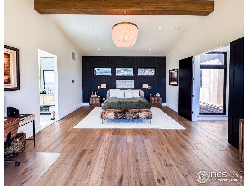 Furnished interior view inside a new home in , Longmont (Image 34).