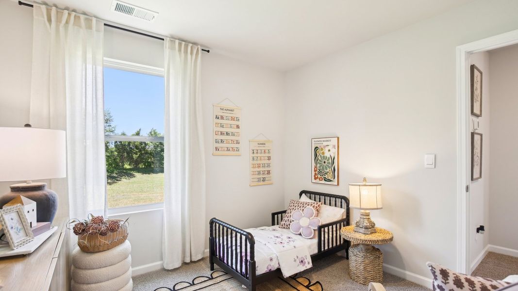 Furnished interior view inside a new home in Parkside Point, Portland (Image 34).