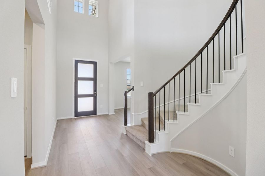 Photo is not of the actual home, but is an inspirational photo of builder’s model home and may depict options, furnishings, and/or decorator features that are not included
