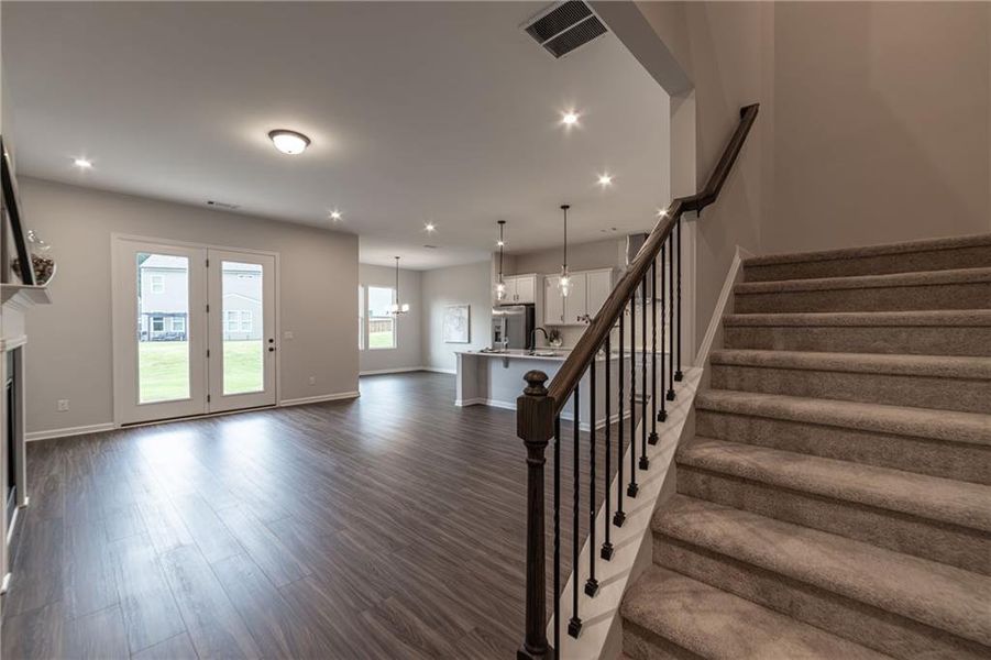 Spacious, unfurnished interior of a new home in , Canton (Image 54).