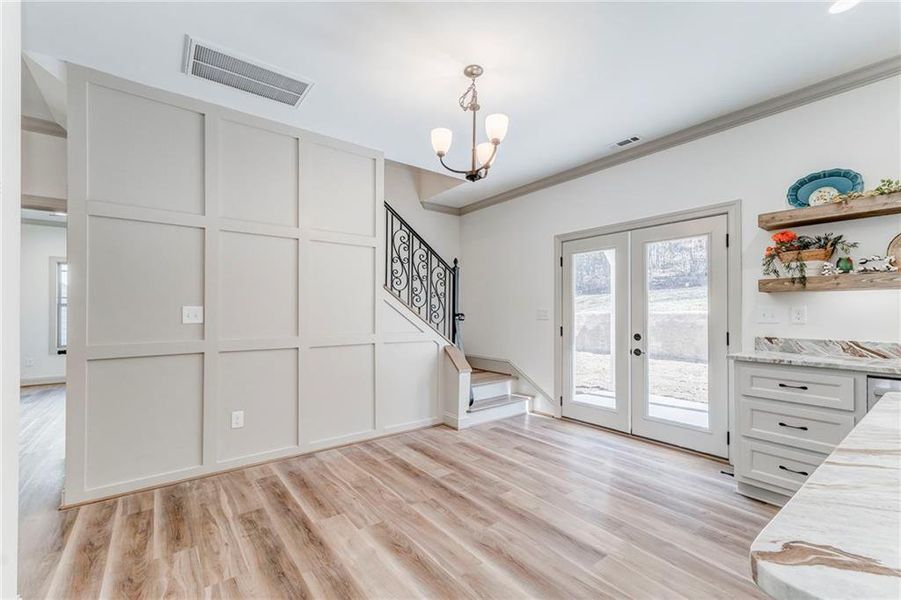 Furnished interior view inside a new home in , Rome (Image 40). Furnished interior view inside a new home in , Rome (Image 40).