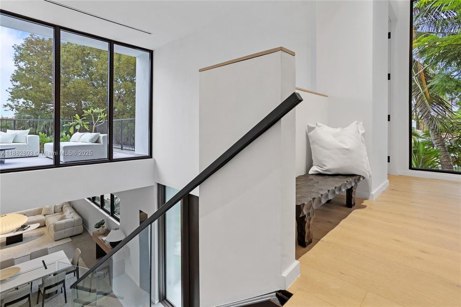 Furnished interior view inside a new home in , Miami (Image 3). Furnished interior view inside a new home in , Miami (Image 3).