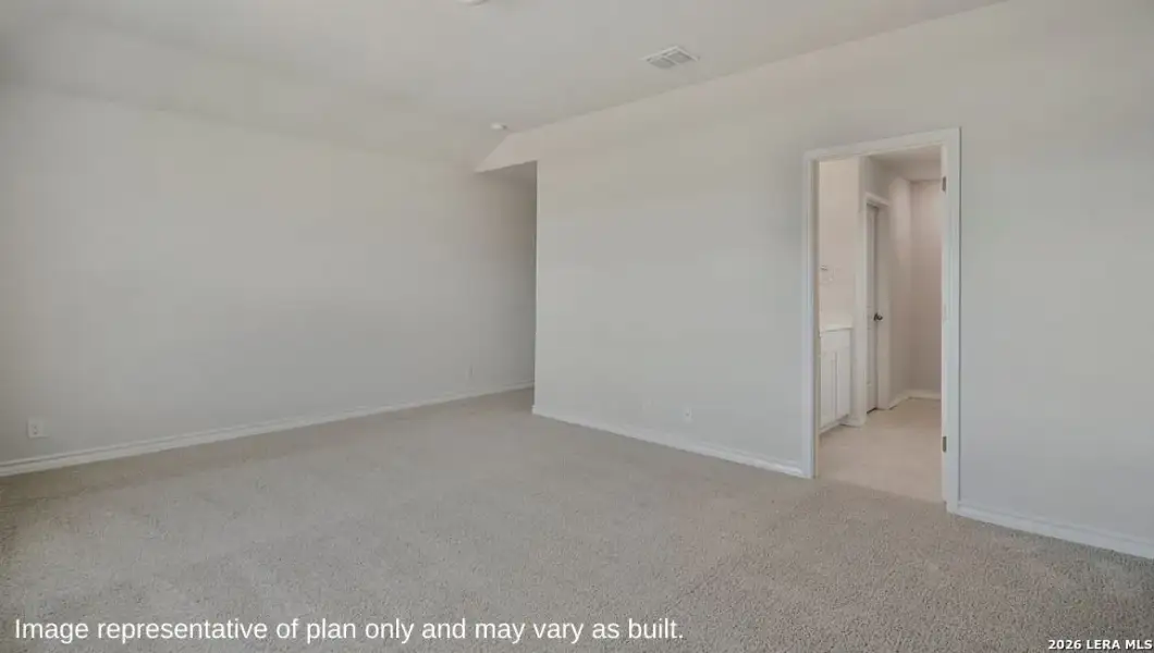 Spacious, unfurnished interior of a new home in Brookstone Creek, San Antonio (Image 7).
