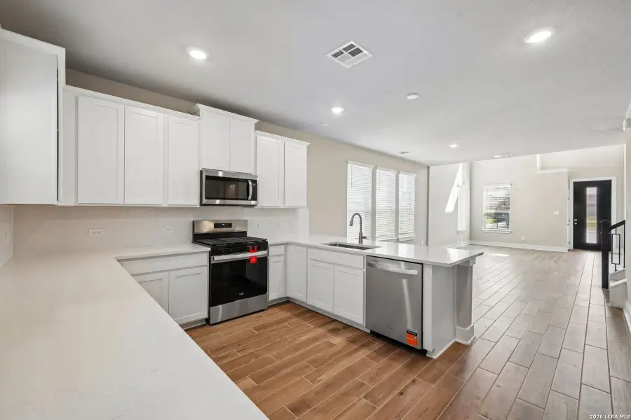 Furnished interior view inside a new home in Comanche Ridge, San Antonio (Image 17).