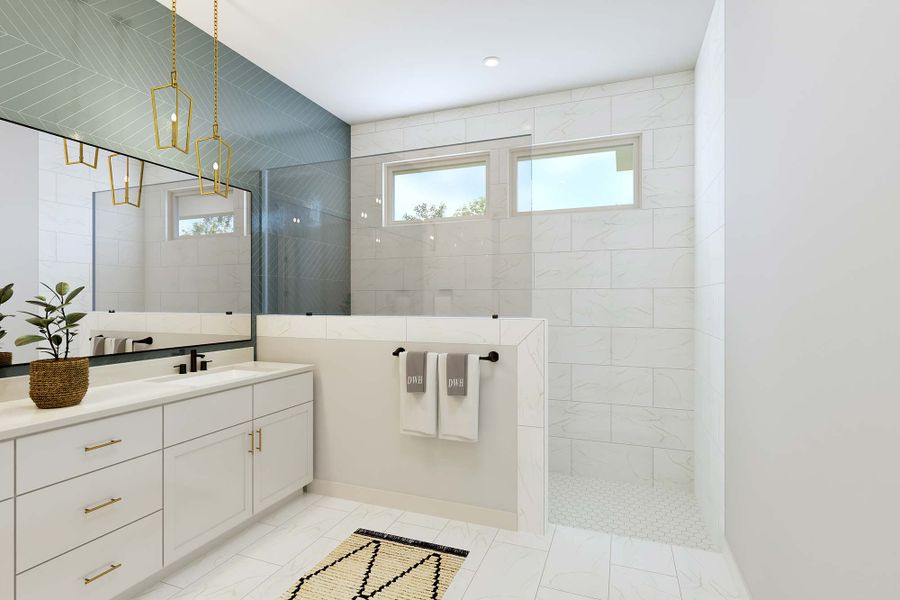 The Cavour - Optional Super Shower The Cavour - Optional Super Shower