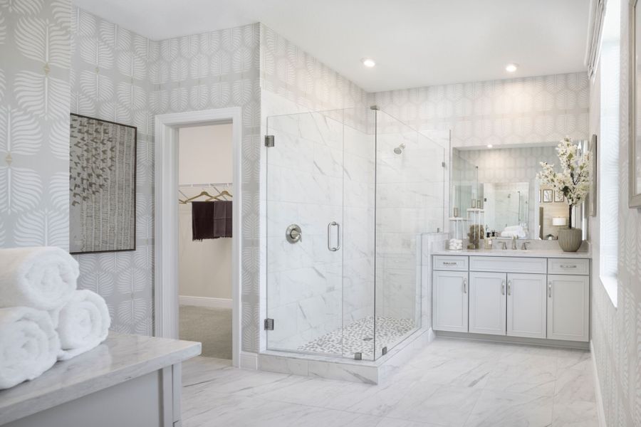 Representative furnished interior of a home built from the Oceana by Mattamy Homes in Avila, Jensen Beach (Image 8).