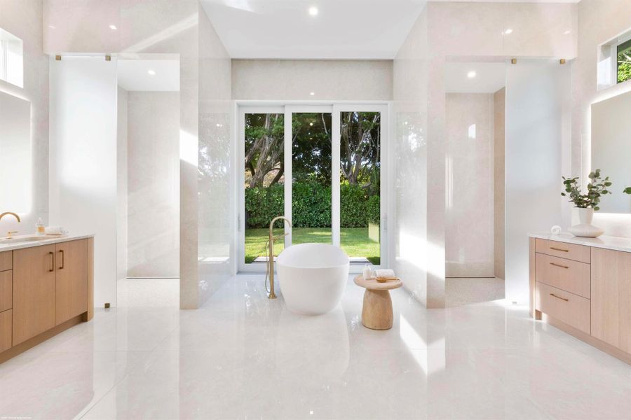 Furnished interior view inside a new home in , Wellington (Image 38).