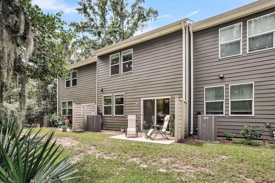 Exterior details and patio area of a home in , North Charleston (Image 23).
