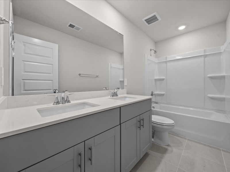 Furnished interior view inside a new home in Vickery Station, Woodruff (Image 7).