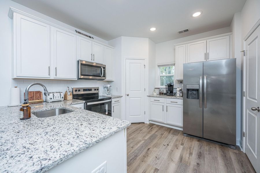 Furnished interior view inside a new home in , Charleston (Image 28).