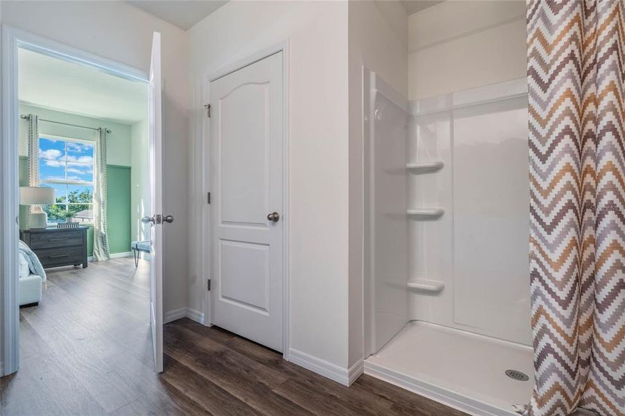 Furnished interior view inside a new home in Crosswinds, Haines City (Image 11). Furnished interior view inside a new home in Crosswinds, Haines City (Image 11).