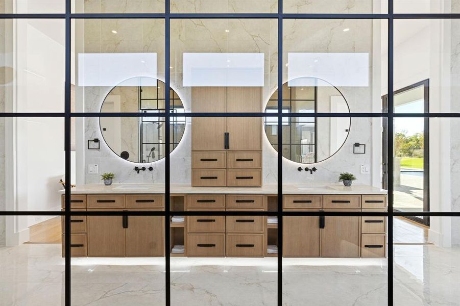 Furnished interior view inside a new home in , Bartonville (Image 12). Furnished interior view inside a new home in , Bartonville (Image 12).