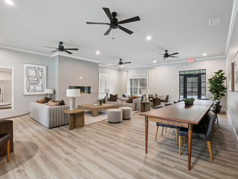 Furnished interior view inside a new home in Oak Manor - Signature Series, Garner (Image 27).