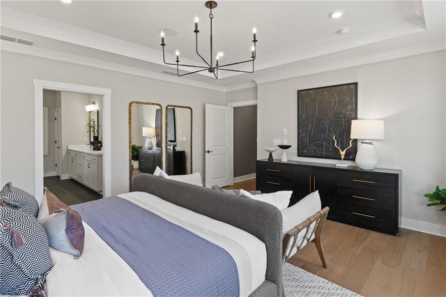 Furnished interior view inside a new home in Sun City Peachtree, Griffin (Image 12). Furnished interior view inside a new home in Sun City Peachtree, Griffin (Image 12).