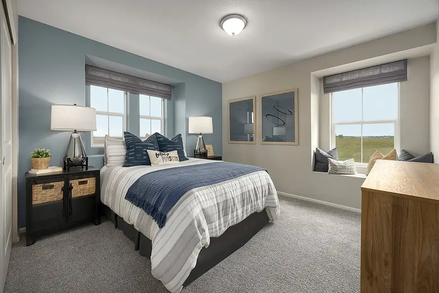 Representative furnished interior of a home built from the 2617 by KB Home in Windler Midtown Starlight, Aurora (Image 5).