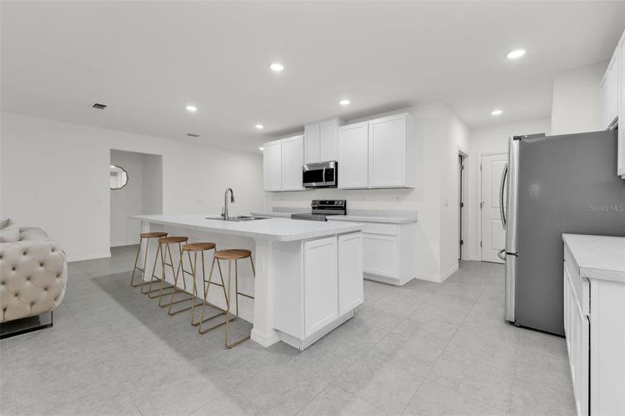Furnished interior view inside a new home in , North Port (Image 9).