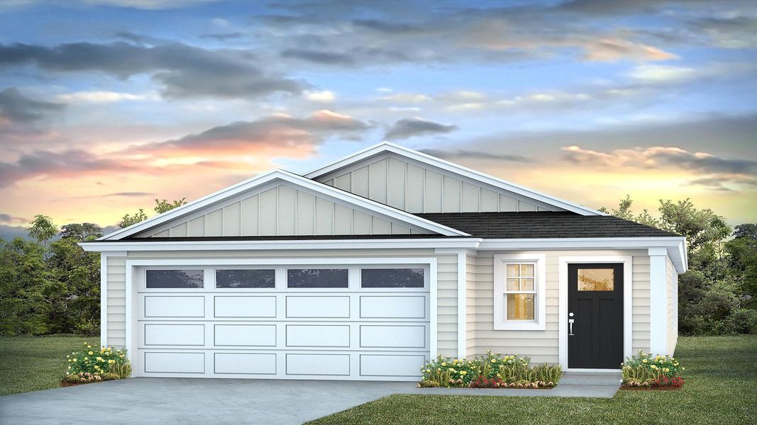 Representative exterior photo of a completed home built from the Willow by D.R. Horton in Altama, Brunswick, GA (Image 2). Representative exterior photo of a completed home built from the Willow by D.R. Horton in Altama, Brunswick, GA (Image 2).