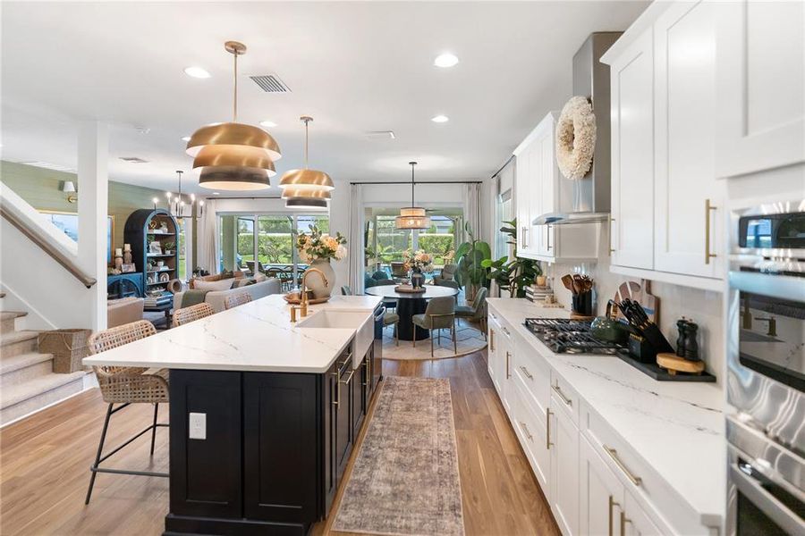 Furnished interior view inside a new home in , Bradenton (Image 34).