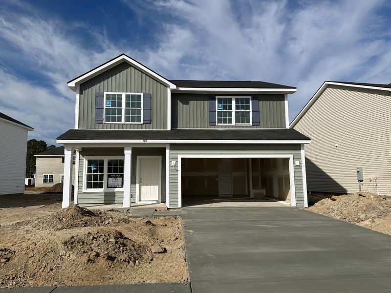 In-progress construction of a new home in Grand Reserve, Hinesville, GA (Image 4).