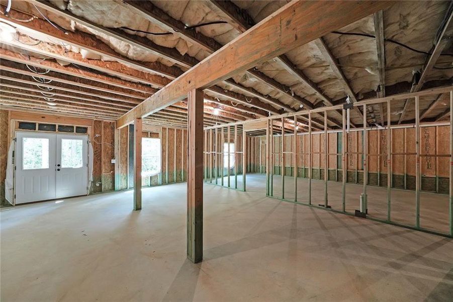 In-progress construction of a new home in , Dahlonega, GA (Image 24).