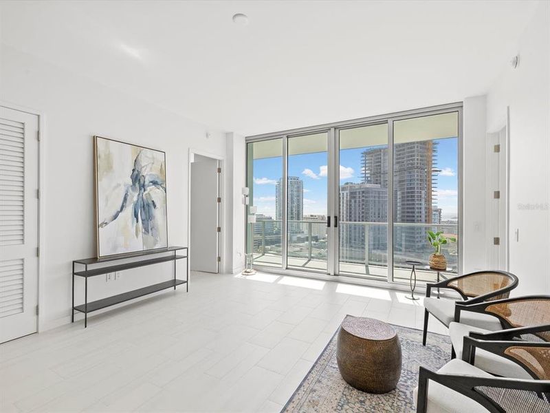 Furnished interior view inside a new home in , St. Petersburg (Image 13).