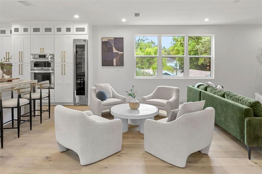 Furnished interior view inside a new home in , Tampa (Image 44).