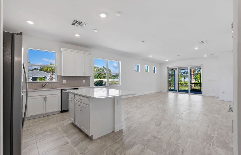 Furnished interior view inside a new home in Legacy Groves, Nokomis (Image 6).