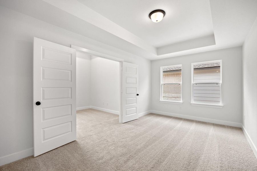 Spacious, unfurnished interior of a new home in Parmer Ranch - 40', Georgetown (Image 12). Spacious, unfurnished interior of a new home in Parmer Ranch - 40', Georgetown (Image 12).