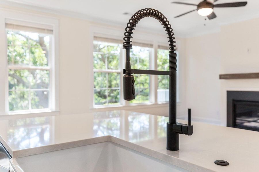 Furnished interior view inside a new home in Overlook at Copahee Sound, Awendaw (Image 6).