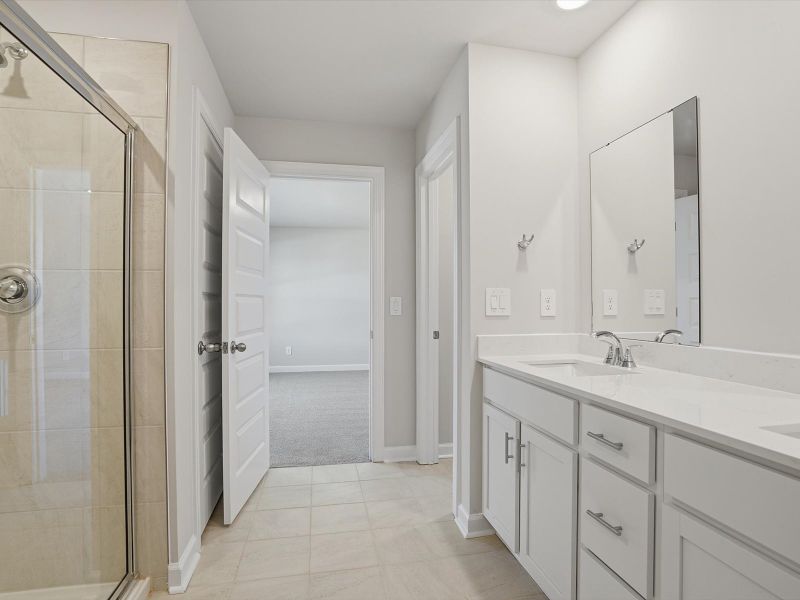 Furnished interior view inside a new home in Maxwell Commons, Easley (Image 6).