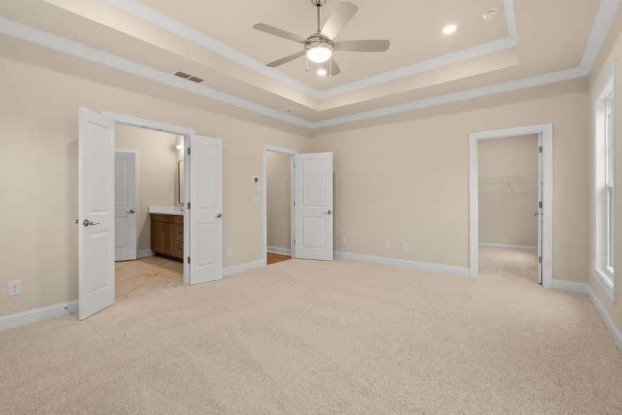 Representative unfurnished interior of a home built from the The Stafford by The Providence Group in Waterside Single Family, Peachtree Corners (Image 33).