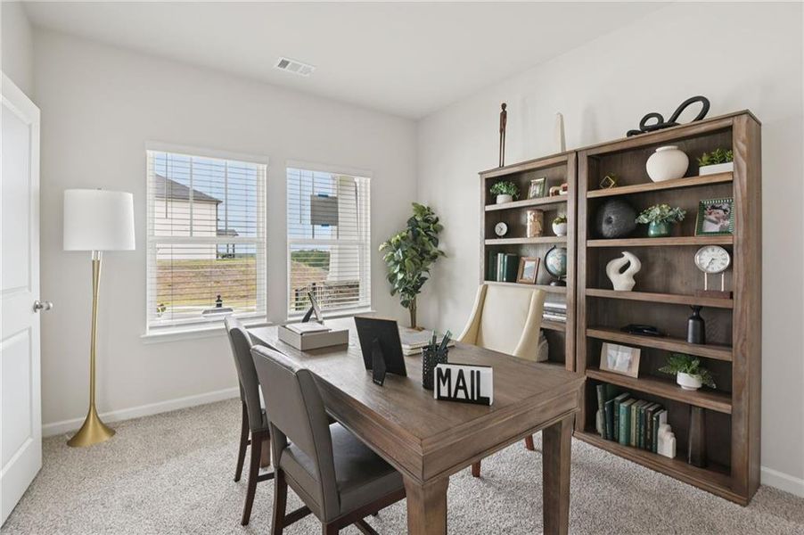 Furnished interior view inside a new home in Ivey Township, Dallas (Image 13).